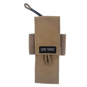 One Shot Pocket Trauma Pouch PTP IFAK Carrying System First Aid Kit Tan